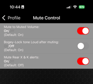 V1connection Mute Control