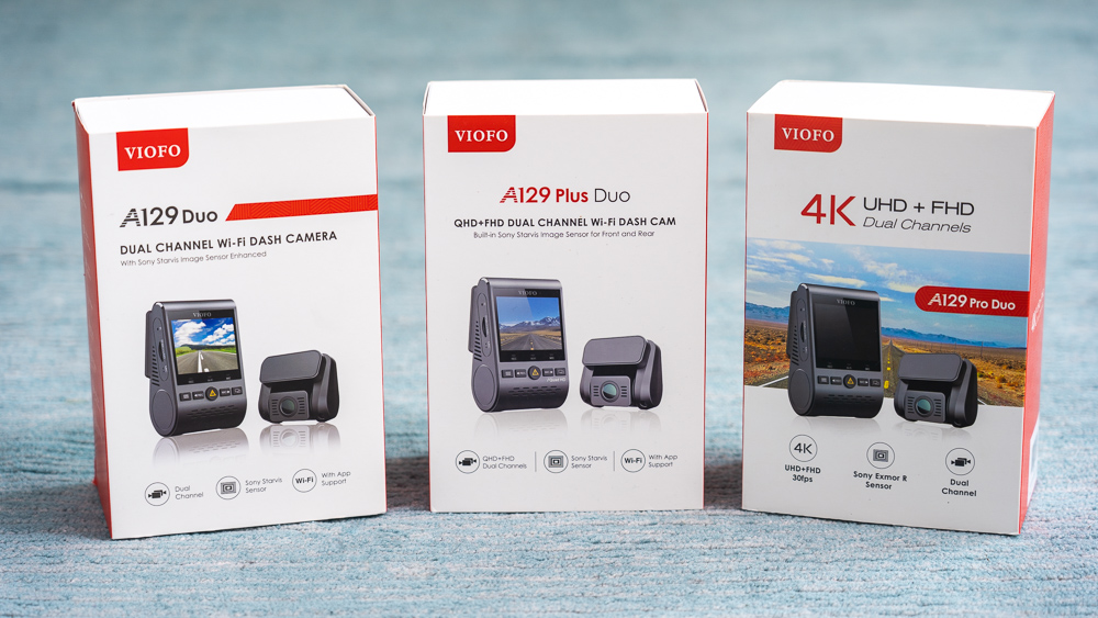 Viofo A129 Duo, A129 Plus, A129 Pro Comparison Review - Vortex